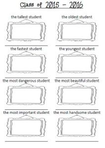 Superlatives Yearbook 01